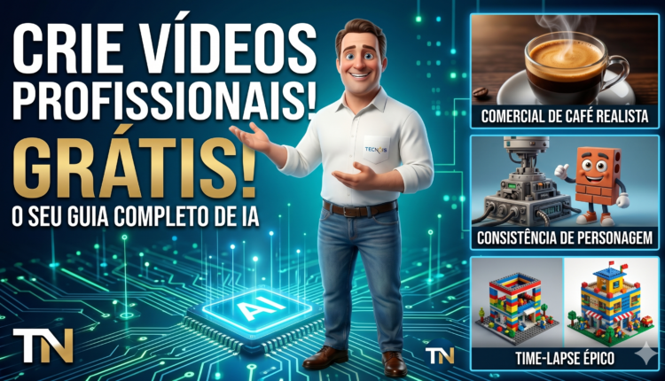 O Google Liberou de Graça! Como Criar Vídeos Realistas e Animações em 3D com IA