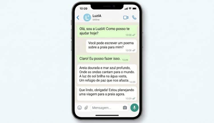 LuzIA no WhatsApp: conversa com inteligência artificial em 2026