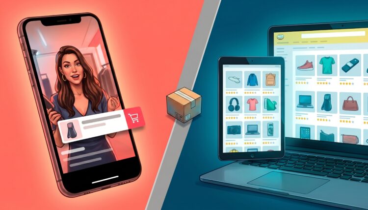 tiktok shop ou mercado livre 2026 comparativo