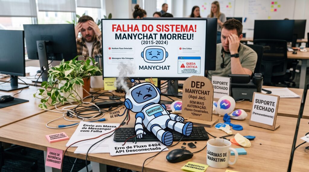 O Manychat morreu?