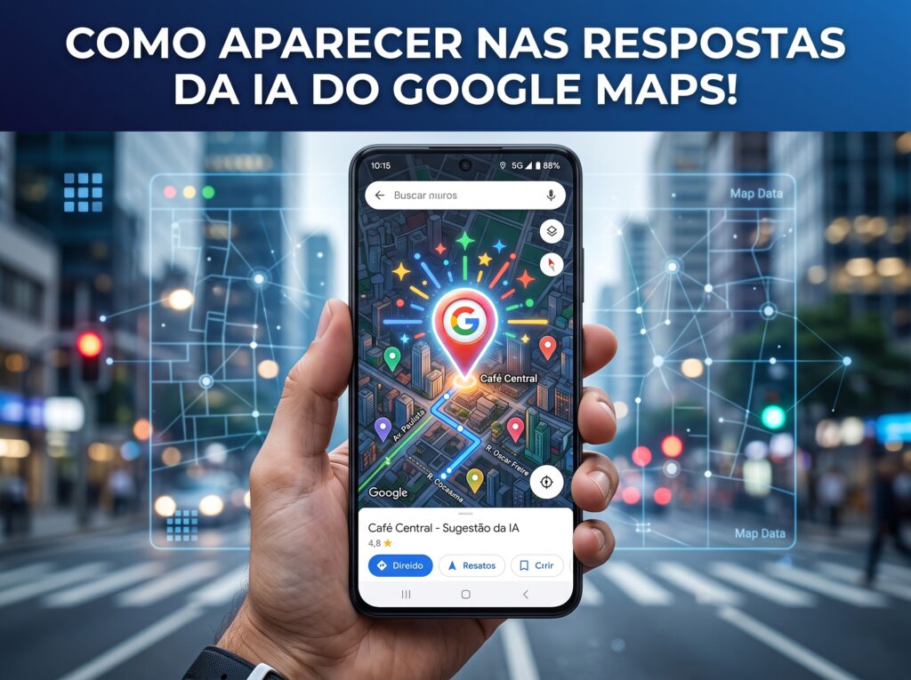 A IA do Maps já responde por você