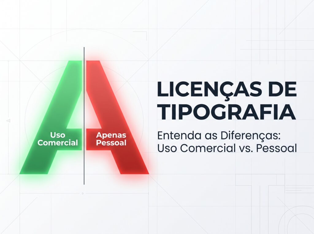 Fontes gratuitas para uso comercial como não errar