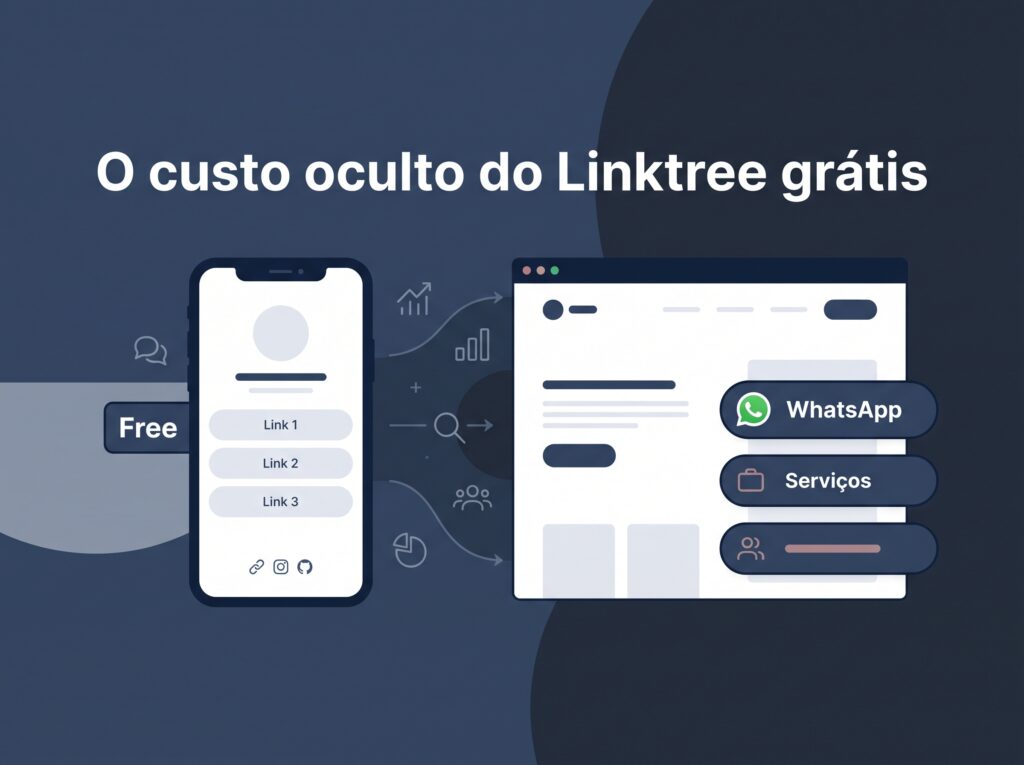 Linktree grátis: até onde vai e o que usar no lugar