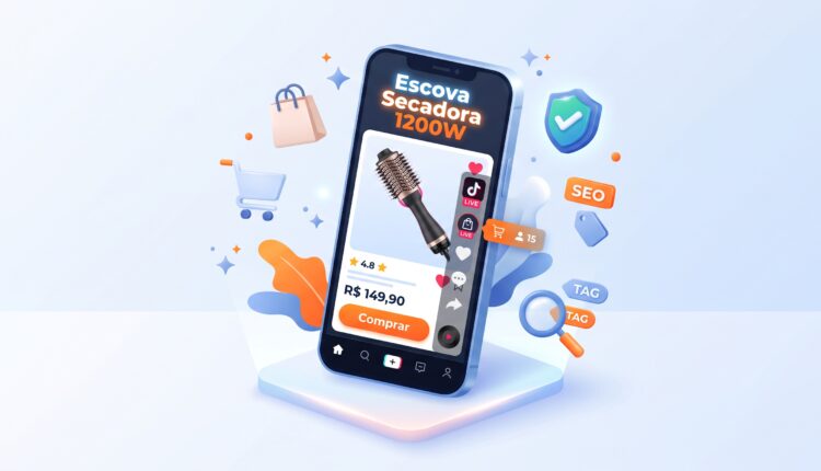 Título de produto no TikTok Shop: gerador grátis