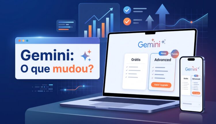 Gemini grátis ficou limitado: o que mudou e qual plano usar