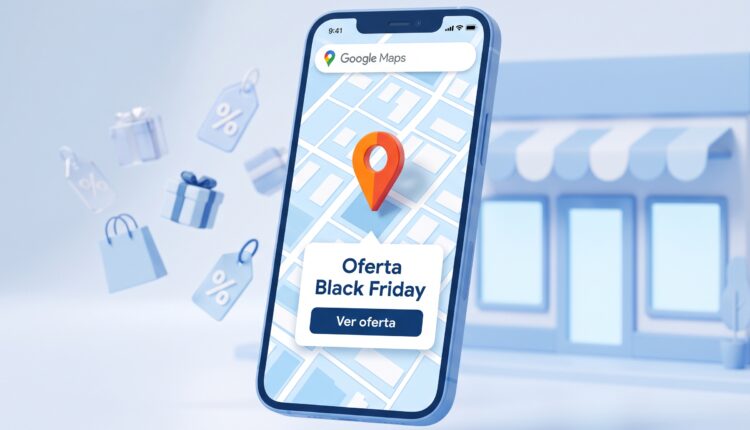 Post de oferta no Google Meu Negócio para Black Friday