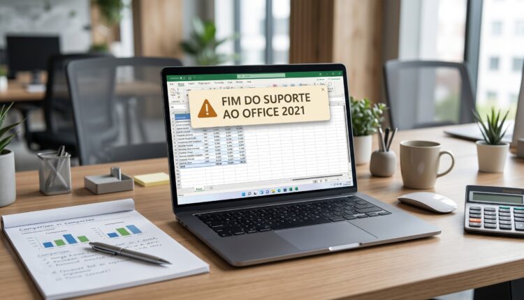 Office 2021 sem suporte: Office 2024 ou Microsoft 365?
